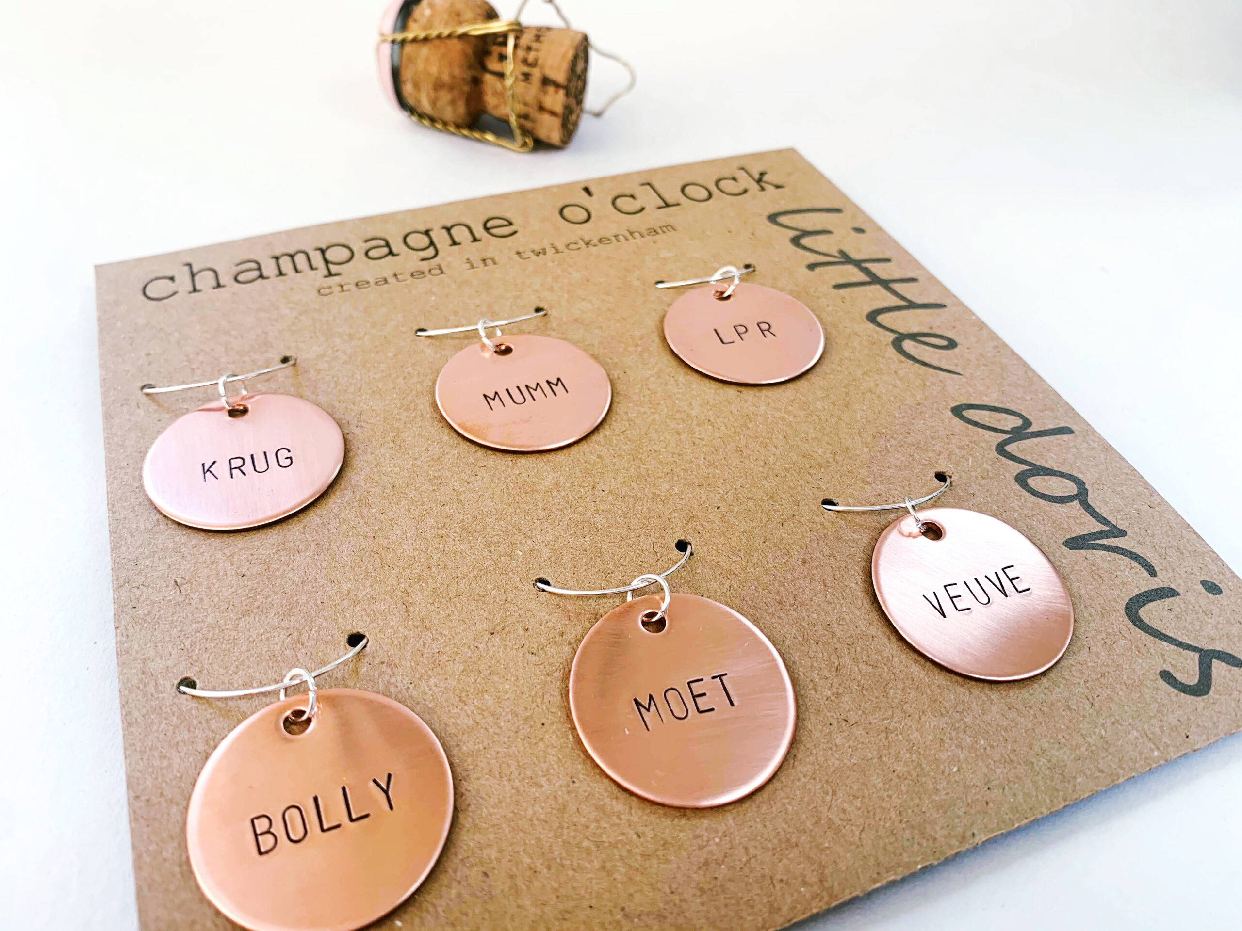 Champagne Nail Charms - wide 5