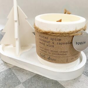 Winter spice candle
